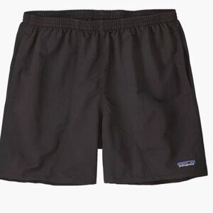 MENS XL PATAGONIA BAGGIES LONG BLACK SHORTS Bathing Suit